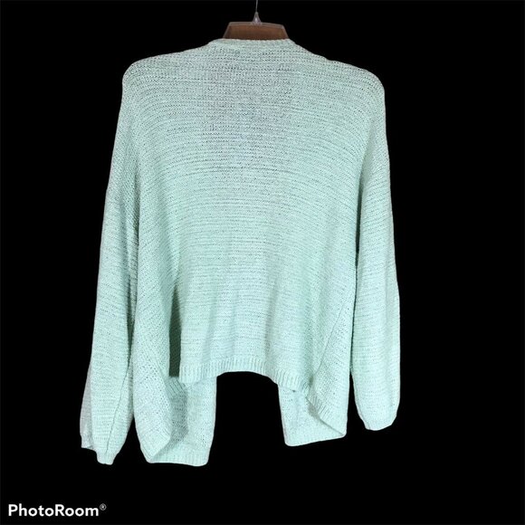 Wild Fable Womens Size XS Sweater Cardigan Open Front Knit Light Green New - Picture 2 of 11